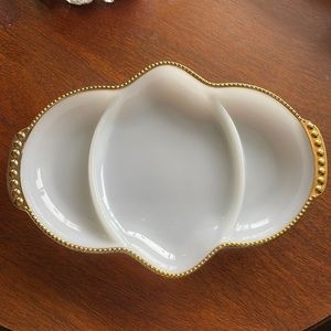 VTH Fire King Divided Dish